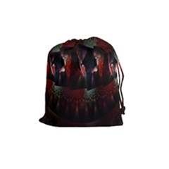 Twist Flower Drawstring Pouch (medium) by Sparkle