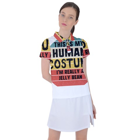 Jelly Bean Women s Polo Tee by unicornwithstyle
