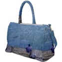 Senior Man Fishing At River, Montevideo, Uruguay001 Duffel Travel Bag View1