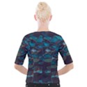 Realeafs Pattern Cropped Button Cardigan View2