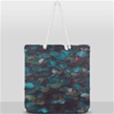 Realeafs Pattern Full Print Rope Handle Tote (Large) View2