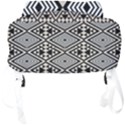 Abstract Boho Style Geometric Full Print Backpack View4