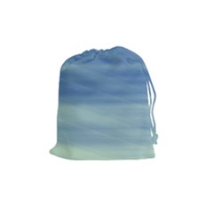 Ocean Drawstring Pouch (medium) by AlkaravanCreations