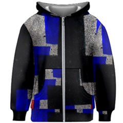 Abstract Tiles  Kids  Zipper Hoodie Without Drawstring by essentialimage