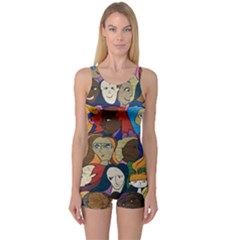 Wowriveter2020 One Piece Boyleg Swimsuit by Kritter