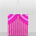 Cccartonnslogobg7 Full Print Rope Handle Tote (Large) View1