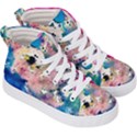 Complementary contrast Kids  Hi-Top Skate Sneakers View3