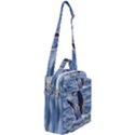 Seagull Flying Over Sea, Montevideo, Uruguay Crossbody Day Bag View2