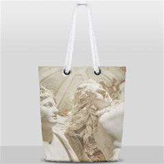 Apollo And Daphne Bernini Masterpiece, Italy Full Print Rope Handle Tote (small) by dflcprintsclothing