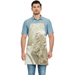Apollo And Daphne Bernini Masterpiece, Italy Kitchen Apron by dflcprintsclothing