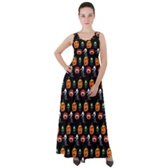 Halloween Empire Waist Velour Maxi Dress by Sparkle
