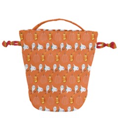 Halloween Drawstring Bucket Bag by Sparkle