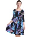 Eyesore  Quarter Sleeve Waist Band Dress View1