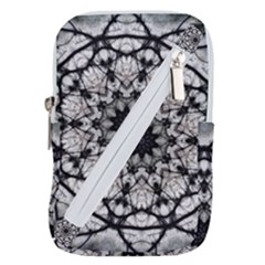 Evil Mandala  Belt Pouch Bag (large) by MRNStudios