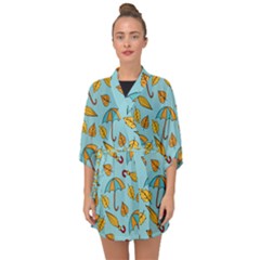 New Season Umbrella Half Sleeve Chiffon Kimono by designsbymallika