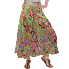 Quarantine Spring Satin Palazzo Pants by arwwearableart