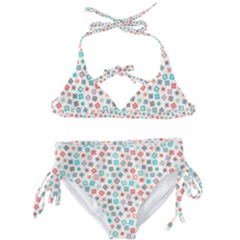 Aqua Coral Kids  Classic Bikini Set by CuteKingdom
