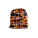 Multicolored Bubbles Print Pattern Drawstring Pouch (Medium) View1
