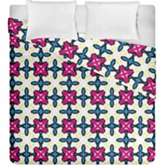 Geometric Duvet Cover Double Side (king Size) by SychEva