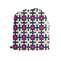 Geometric Drawstring Pouch (xl) by SychEva