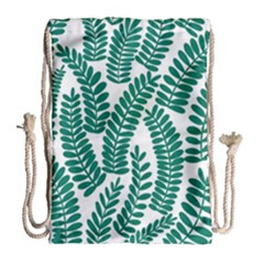 Fern Drawstring Bag (large) by Chromis