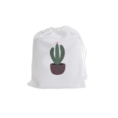 Cactus Drawstring Pouch (medium) by CuteKingdom