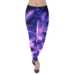 Plasma Hug Velvet Leggings by MRNStudios