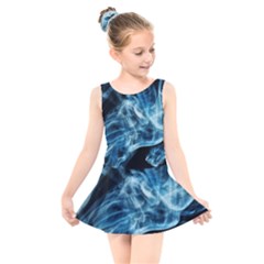 Cold Snap Kids  Skater Dress Swimsuit by MRNStudios