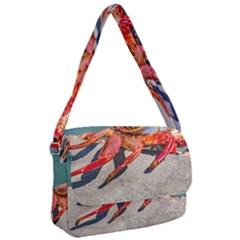 Colored Crab, Galapagos Island, Ecuador Courier Bag by dflcprintsclothing