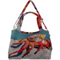 Colored Crab, Galapagos Island, Ecuador Double Compartment Shoulder Bag View2