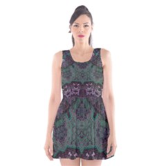 Mandala Corset Scoop Neck Skater Dress by MRNStudios