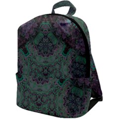 Mandala Corset Zip Up Backpack by MRNStudios
