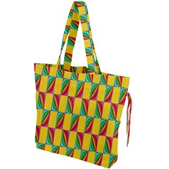 Digital Stars Drawstring Tote Bag by Sparkle