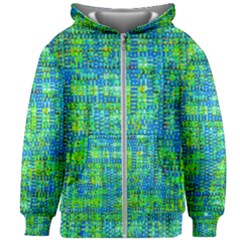 Mosaic Tapestry Kids  Zipper Hoodie Without Drawstring by essentialimage