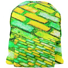 Diagonal Street Cobbles Giant Full Print Backpack by essentialimage