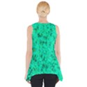 Aqua Marine Glittery Sequins Side Drop Tank Tunic View2