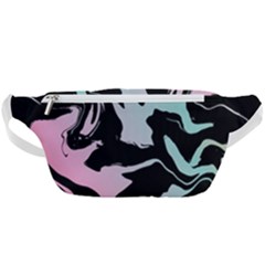 Painted Lines Waist Bag  by designsbymallika