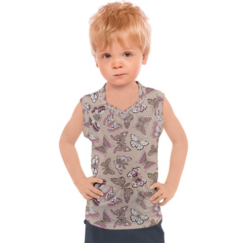 Butterflies Kids  Sport Tank Top by goljakoff