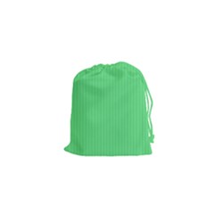 Algae Green & Black -  Drawstring Pouch (xs) by FashionLane