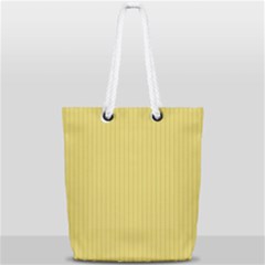 Arylide Yellow & Black - Full Print Rope Handle Tote (small) by FashionLane