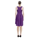 Eminence Purple & White - Racerback Midi Dress View2