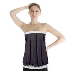 Onyx Black & White - Strapless Top by FashionLane