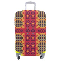 Shapes In Retro Colors2                                                       Luggage Cover (medium) by LalyLauraFLM