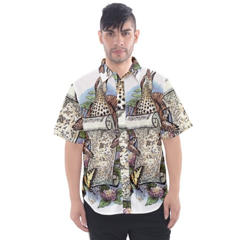 Songs Of The Earth - By Larenard Men s Short Sleeve Shirt by LaRenard