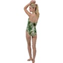 Green leaves Go with the Flow One Piece Swimsuit View2