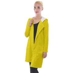 Bumblebee Yellow - Hooded Pocket Cardigan by FashionLane