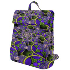 Fractalbubbles Flap Top Backpack by Sparkle