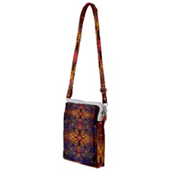 Fractal Flower Multi Function Travel Bag by Sparkle
