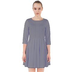 Battleship Grey - Smock Dress by FashionLane