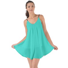 Turquoise - Love The Sun Cover Up by FashionLane